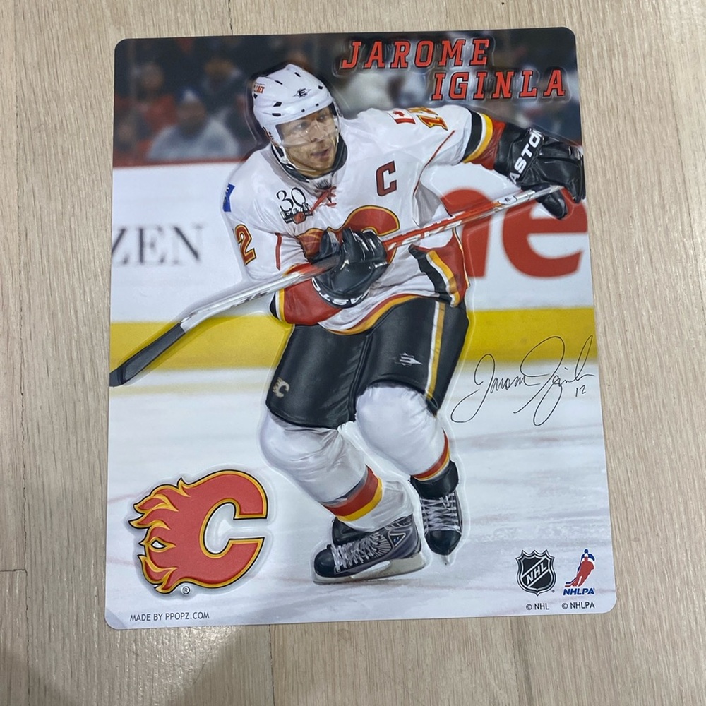 NHL Jarome Iginla 3D Poster